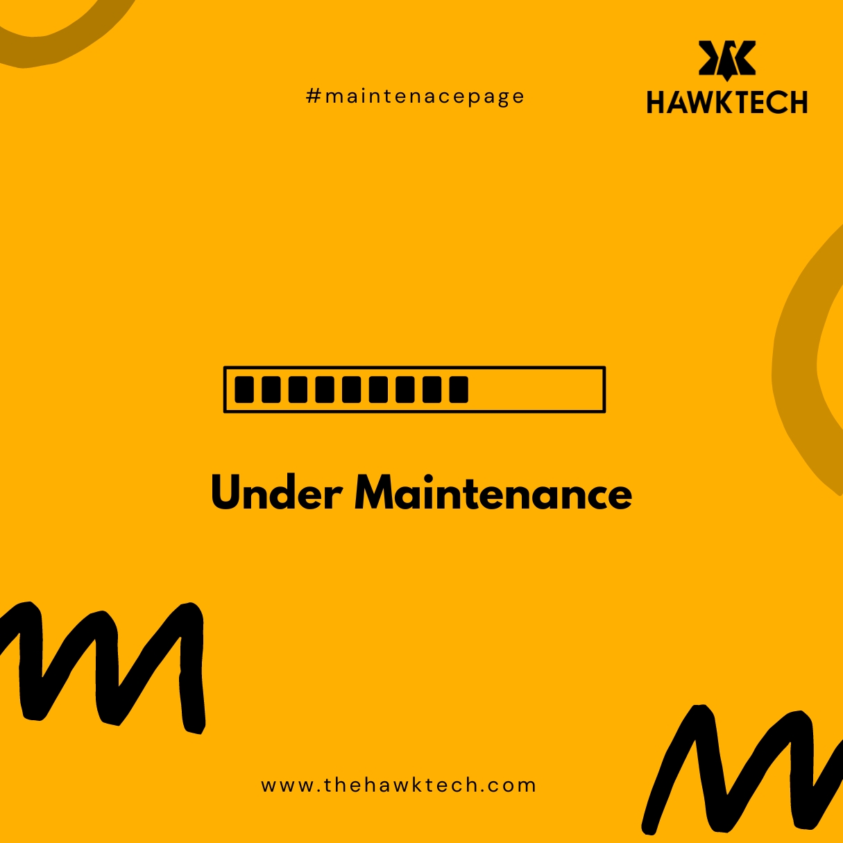 Under Maintenance Loading HTML By Hawk Tech