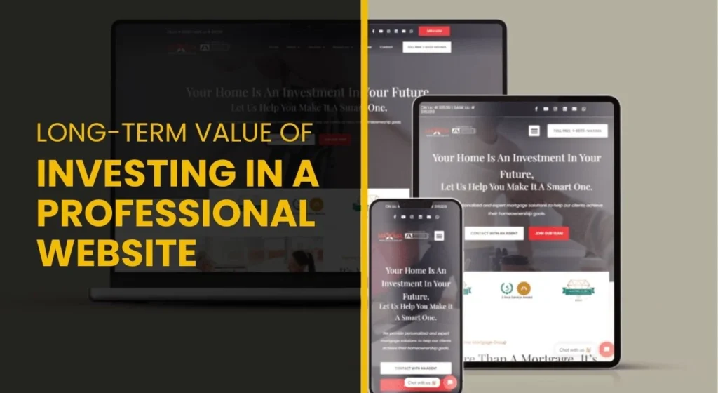 Long-Term Value of Investing in a Professional Website