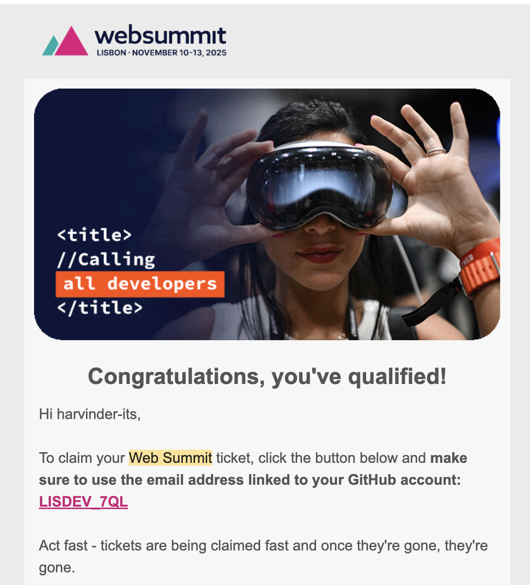 Portugal Web Summit Visa Journey