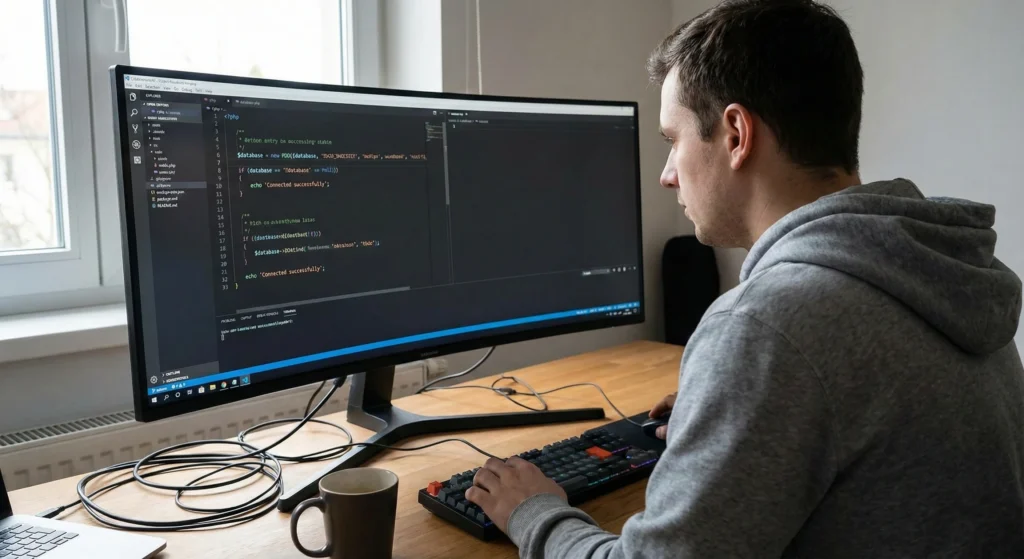 Game Development vs Web Development: Expert Career Breakdown (2026) 2 Web-developer in Php Code